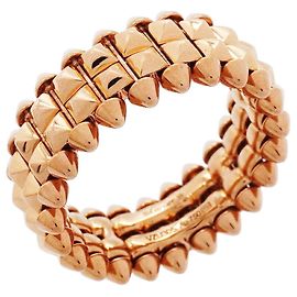 Bague Crush Double Band en or rose 18K de Cartier Autre