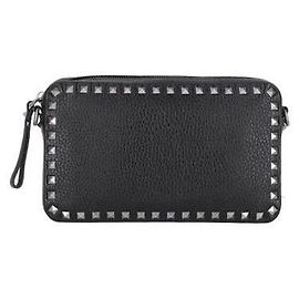 Valentino Garavani Bolsa transversal Rockstud Preto