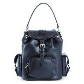 Miu Miu Mochila de Couro Medium Preto