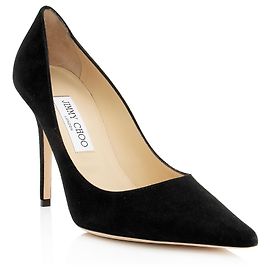 Escarpins Romy en daim Jimmy Choo - Taille 9.5 / 39.5 Noir