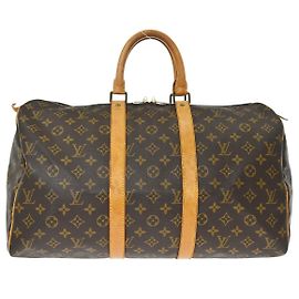 Louis Vuitton Keepall Monogram 45 Marrom
