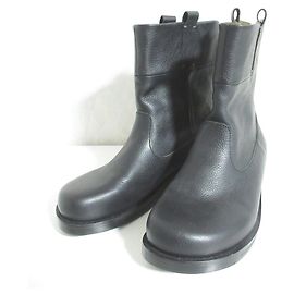 Autre Marque Diu Leather Western Boots Black