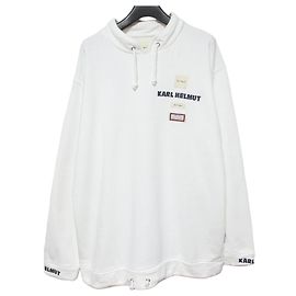 Autre Marque Karl Helmut Patchwork Sweatshirt White