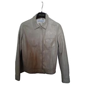 Christian Dior Goldene Lammlederjacke Größe 36 Golden