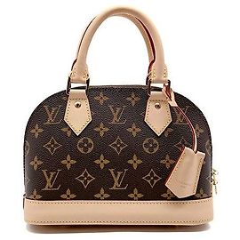 Louis Vuitton Monogram Alma BB Marron