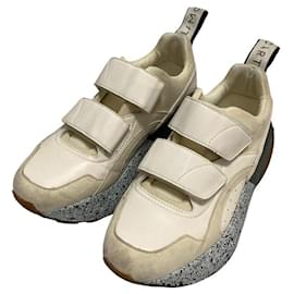 Stella Mc Cartney Stella McCartney Eclipse Velcro Sneaker Schwarz Weiß Grau