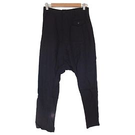 Autre Marque ZUCCa Tencel Sarouel Pants Blue Navy blue