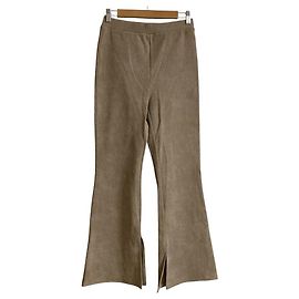 Autre Marque Calça Flare Canelada SUM1 STYLE Bege
