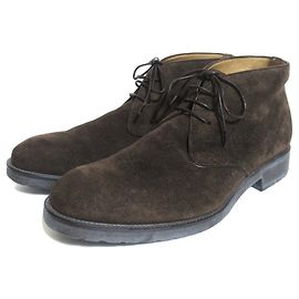 Bottines en daim Bally Marron