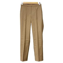 Theory Sleek Flannel Pants Beige