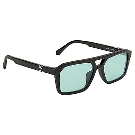 Louis Vuitton Hit Pilot Square Sunglasses Green