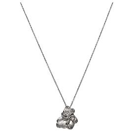 Tiffany & Co Colar Teddy Bear em prata Prata
