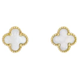 Van Cleef & Arpels Alhambra Suite Ohrringe Gelb