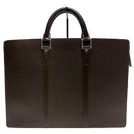 Louis Vuitton Tiga Lozan Document Bag Brown Unisex Brown
