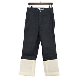 Loewe Vaqueros de denim clásicos de talle medio para mujer Negro