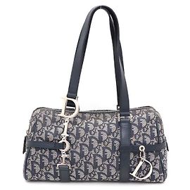 Dior Borsa Tote e Borsa a Spalla Oblique D-Ring Blu