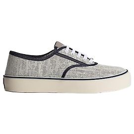 Dior Sneakers Riviera Saltwind Gray Oblique Denim Canvas Marrone