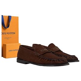 Louis Vuitton Loafer Jazz Brown Marrom