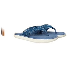 Louis Vuitton Sandali Flip-Flop Blu Blu