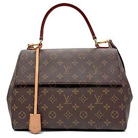 Louis Vuitton Monogram Cluny MM Marrom