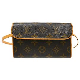 Louis Vuitton Florentine Canvas Medium Brown