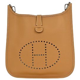 Hermès Sac Hermes Evelyne Gen II Epsom GM Marron