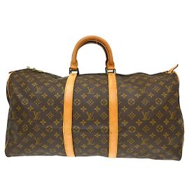 Louis Vuitton Keepall Monogram 55 Marrom