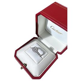 Cartier Destinee Platin Diamantring Silber