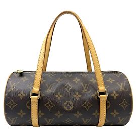 Sac Boston Louis Vuitton Monogram Papillon 26 Marron