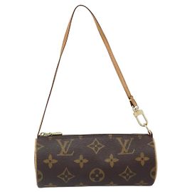 Louis Vuitton Papillon Pochette Monogram Canvas Mini Marron