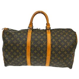 Louis Vuitton Keepall Monogram 50 Marrom