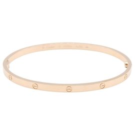 Bracciale Love di Cartier in oro rosa 18K D'oro