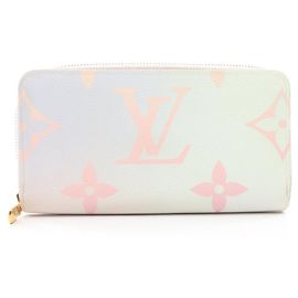 Louis Vuitton Zippy Wallet Monogram Spring in the City Pink Multiple colors