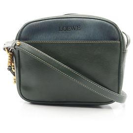 Bolsa de Ombro Loewe Velázquez Azul Verde