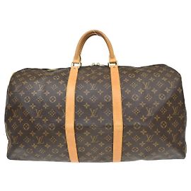 Louis Vuitton Keepall Monogram 55 Marrom