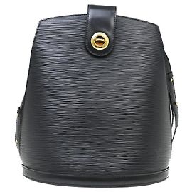 Louis Vuitton Cluny Epi Leather medium Noir