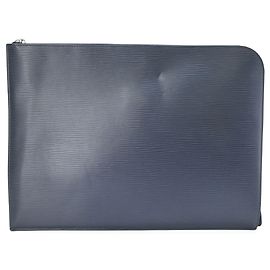 Pochette Jour GM Clutch Louis Vuitton Bleu Marine