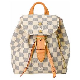 Louis Vuitton Damier Azur Speron Backpack White