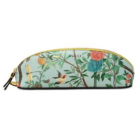 Gucci Tian Pen Case Blue Multicolore Blue Multiple colors