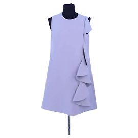 Valentino blue wool dress Blue