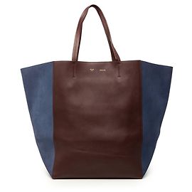 Céline Borsa Cabas Celine Cabas Phantom Rosso Bordò Blu navy