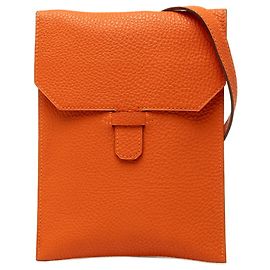 Hermès Bolsa tiracolo Amelie Hermes Laranja