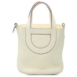 Hermès Bolsa Hermes In the Loop 18 em Jaune Milton Outro