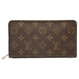Louis Vuitton Monogram Long Wallet Brown