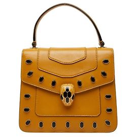 Bolsa Bvlgari Bulgari Serpenti Forever Marrom