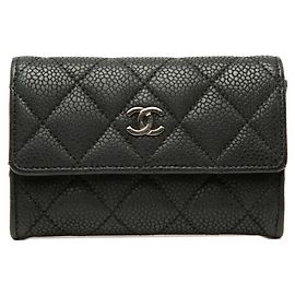 Monedero Chanel Matelassé Negro Negro