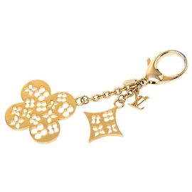 Porte-clés Monogram Flower Ivy Louis Vuitton Doré