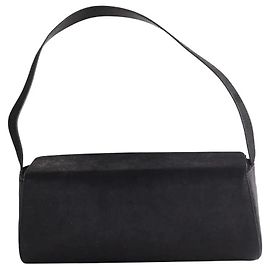 Autre Marque Other Brand Black Leather Handbag Black