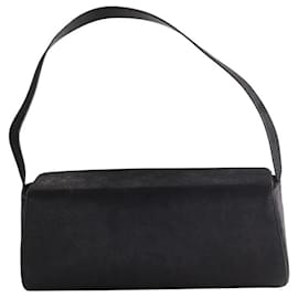 Autre Marque Other Brand Handtasche aus schwarzem Leder Schwarz