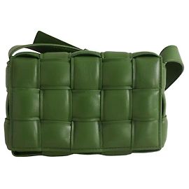 Bottega Veneta Borsa a tracolla Cassette Padded verde Verde